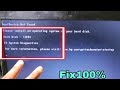 How to Fix Boot Device Not Found Hard Disk (3F0) Error - HP Laptop#Macnitesh#2024