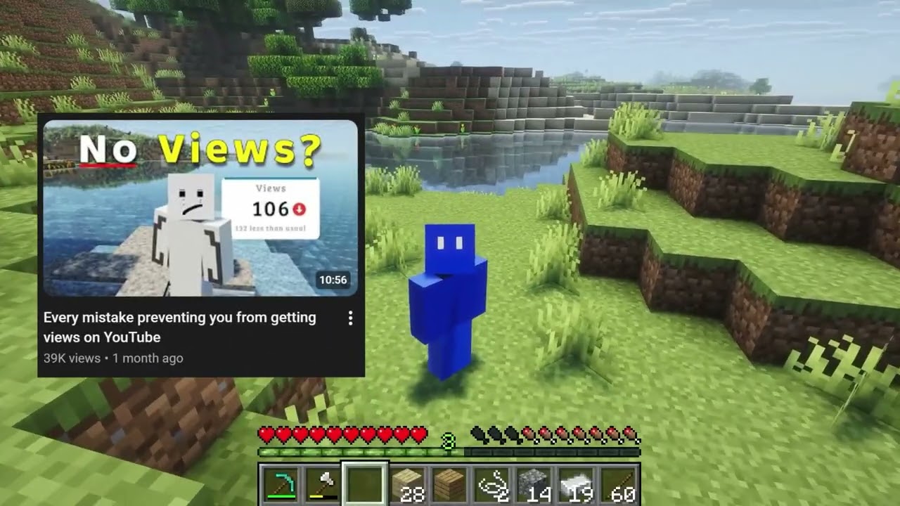 Any thoughts on this #minecraft video editing? | @MonomoTime