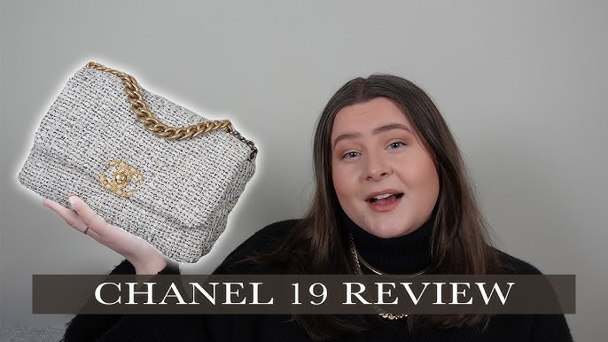 Chanel 19 Large Oreo Tweed🤩🖤 #chanel #chanel19 #unboxing #handbag #l