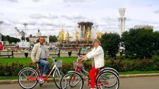На велосипедах по Москве. ВВЦ(ВДНХ) и парк &quot;Останкино&quot;.