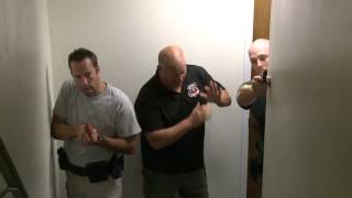 Active shooter training for officers