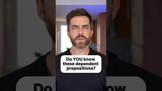 Dependent Prepositions in English