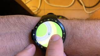 Touch Round - Watch Game. Playing Circuit 1 on Wear OS TicWatch. screenshot 5