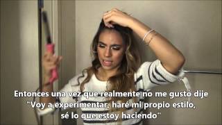 Fifth Harmony - Dinahs Hair Tutorial - Fifth Harmony Takeover [SUBTITULADO]
