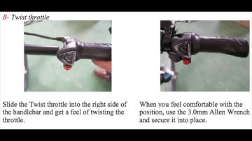 Electric Bike Conversion Kit Installation Guide-SW900 LCD display and controller version