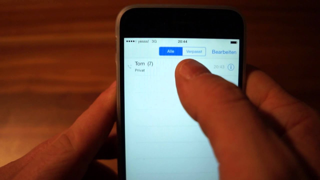 Iphone 6 Call Fail Anruffehler - YouTube