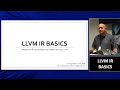 LLVM IR training at Intel (in Russian)