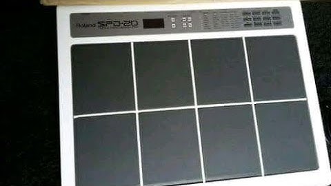 Duff patch on Roland SPD 20 Octapad || Devanand Priyadarshi