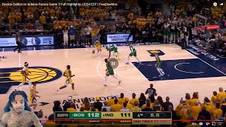 FlightReacts To #1 CELTICS at #6 PACERS | FULL GAME 3 HIGHLIGHTS | May 25, 2024!