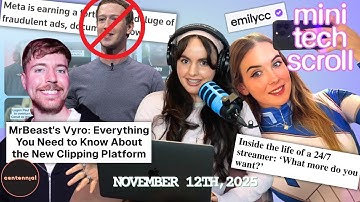 Meta makes billions from scam ads, clipping dominates creator marketing + Emilycc 4-year livestream