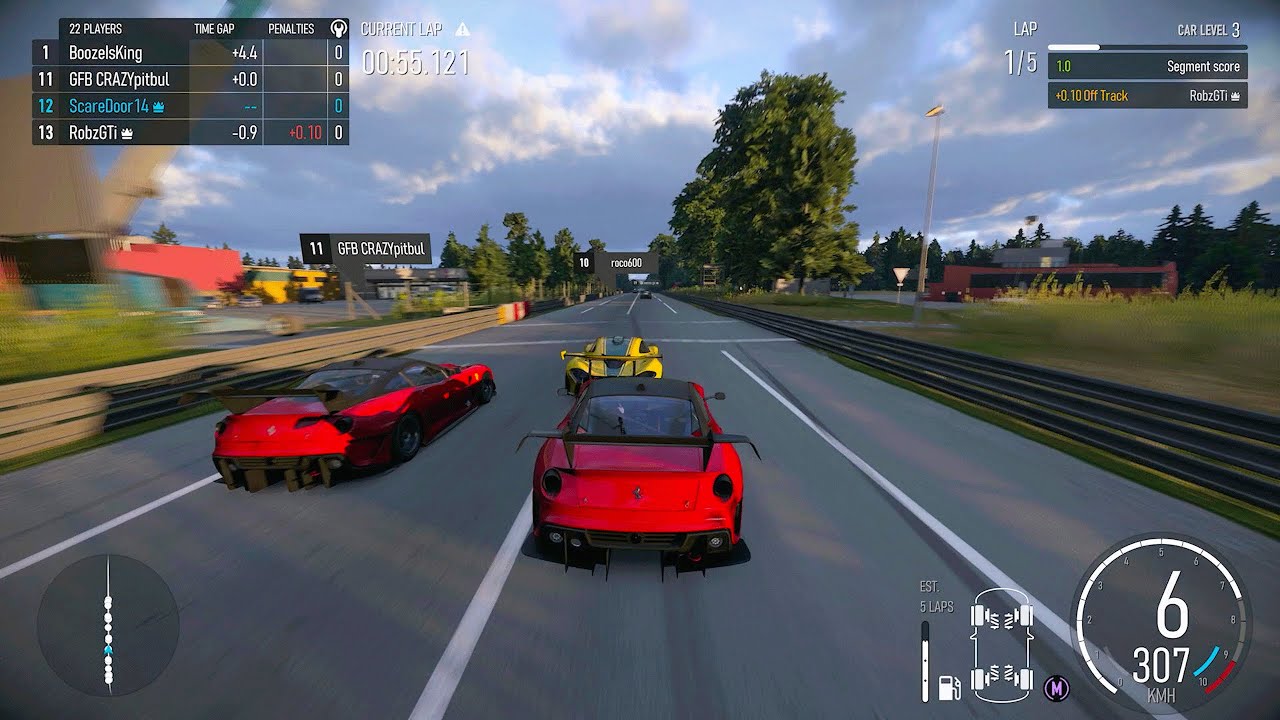 Ferrari 599X Evo Enjoys Receiving Penalties at Le Mans (Forza Motorsport)