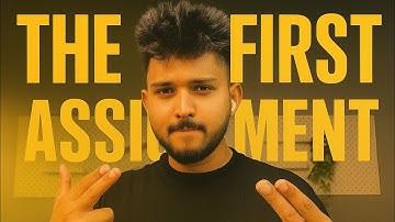 Assignment No.1 Tharun Speaks Video Editing Course | Cohort 11.0