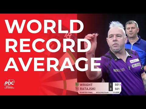 WORLD RECORD AVERAGE! Peter Wright averages 123.5!