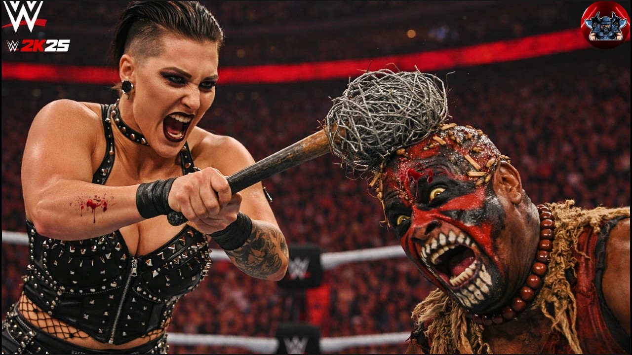 WWE 2K25 - Бугимен против Рии Рипли 🔥 - Матч 