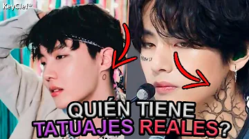 ¿Quién tiene tatuajes en BTS?