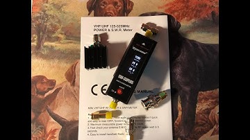 Surecom SW 33 Plus 100W 125 525 MHz Mini Digital VHF UHF Two Way Radio Handheld Power & SWR Meter