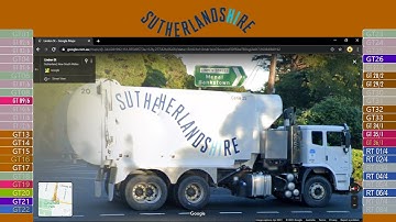 Google Map Find - Sutherland Green Waste Truck - RARE, UNSEEN GT20!!!
