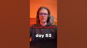 Chose Glow as my main visual theme #framer #buildinpublic #webdevelopment