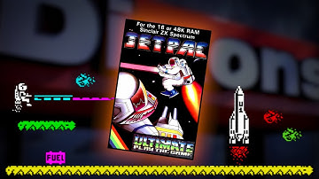 "Jetpac" - Retro Gaming in 1983 on 8-Bit Computers