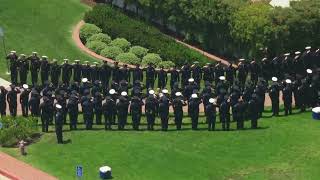 Procession underway for LA County firefighter killed in explosion