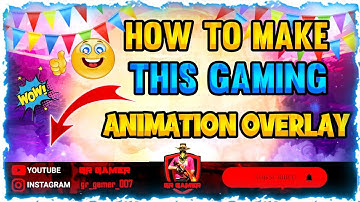 🔥How To Make 3D Animated Gaming Overlay on android || 3DbAnimated Gaming Overlay In Kinemaster🔥