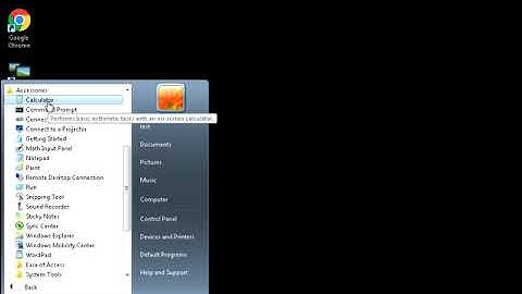 How To Open Calculator In Windows 7