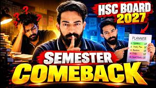 🔥 HSC Board 2027: Semester Comeback! 😱 | Zero Se Hero Banane Ka Complete Plan