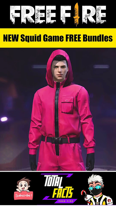 FREE Claim Squid Game Player Bundle & Pink Guard Bundle 😇 Free Fire