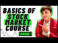 Basics of Stock Market for Beginners Course (Lesson 1)