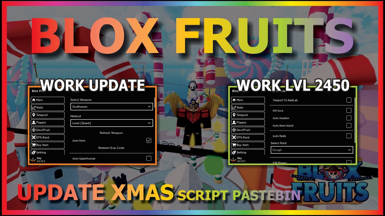blox fruits script update xmas – ScriptPastebin