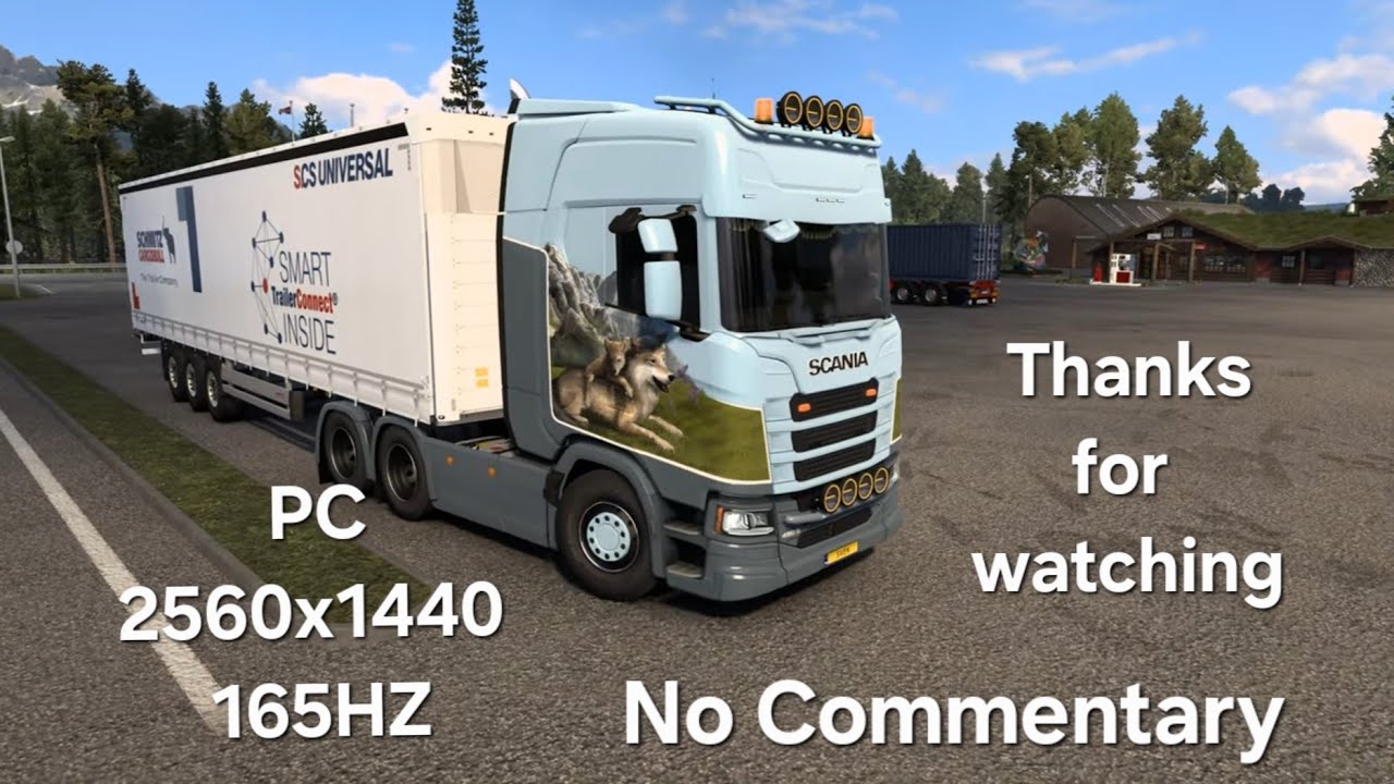 🚚 Promods 2.81 #scania #v8 #ets2 #truck #chill #trucking #road #relax #gaming #eurotrucksimulator2