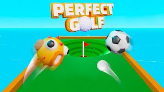 Perfect Golf - Satisfying Game (by MADBOX) IOS Gameplay Video (HD) screenshot 1