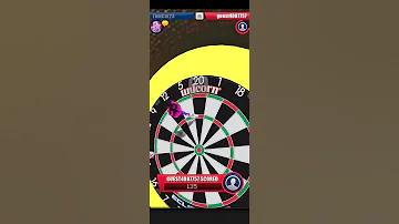 104 check-out in 3 darts #shorts #darts #game #gaming