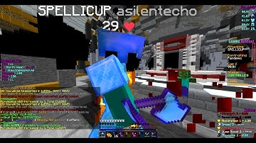 Me getting hacked on. (Cosmic PvP - Minecraft Factions Server)