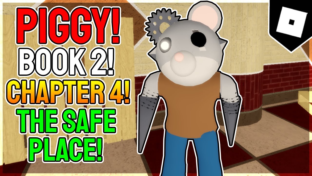 Fomos PRESOS! Roblox PIGGY Book 2 Chapter 4! O LUGAR SEGURO 