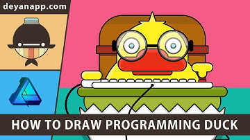 Programming duck in Affinity designer