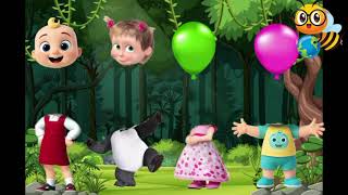 Whose Face It? Baby Shark Cocomelon Masha Andthe Bear Nursery Rhymes