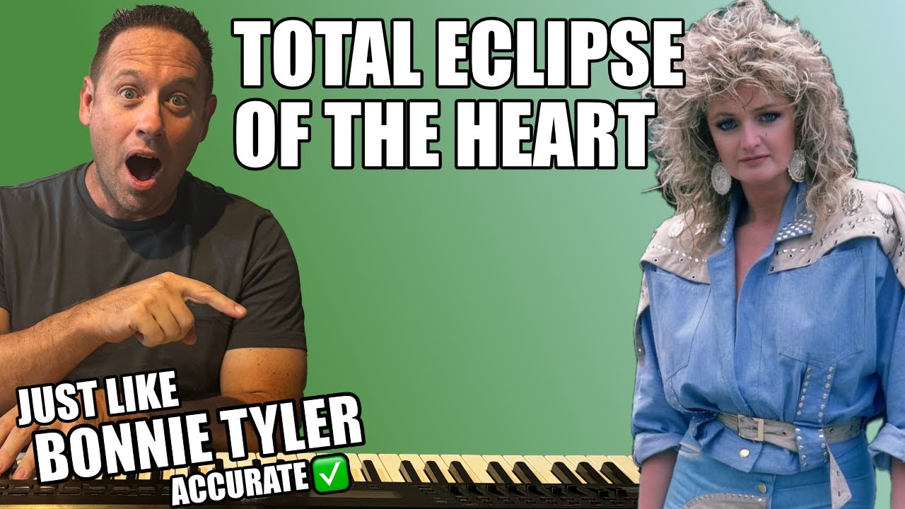 Learn To Play Piano | Total Eclipse Of The Heart - Bonnie Tyler | Accurate Lesson | Easy Tutorial