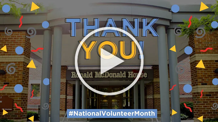 RMHCCIN Volunteer Thank You