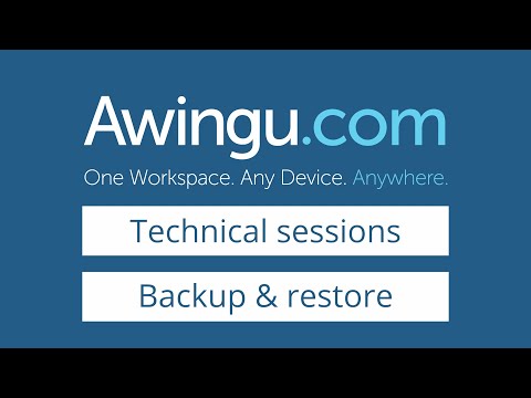 Awingu technical session