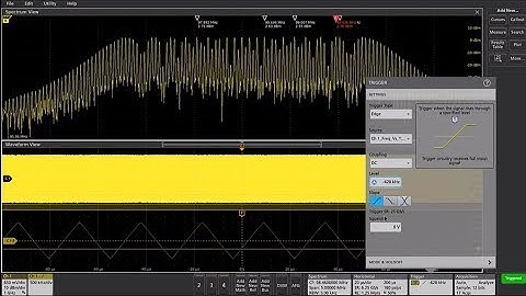 Spread Spectrum Clock Analysis with RF vs Time Triggering