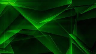 Green Abstract Polygonal Background Loop | Motion Graphics - Videohive template