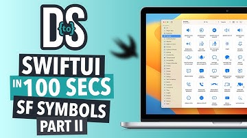 SwiftUI Basics: SF Symbols (Coloring) Part II in 100 Seconds
