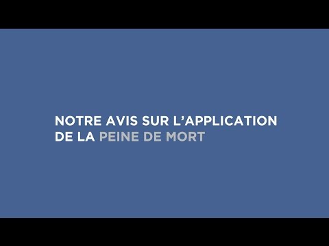 Chronique N°35 - Notre avis sur l'application de la peine de mort au Sénégal