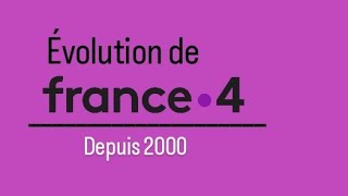 Télévolution #37 : Evolution de France 4 - (depuis 2000) -