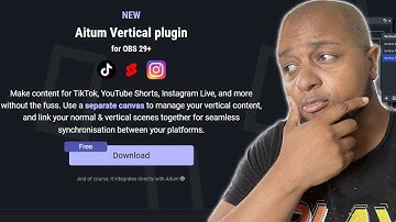 This is the BEST OBS PLUGIN! EASILY Make Content for Tiktok Instagram & MORE with Vertical for OBS!
