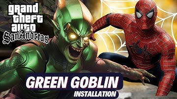 GTA San Andreas Green Goblin Mod | Play as the Green Goblin in GTA San Andreas | TTW-MG