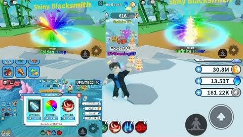 FINALLY! MADE MYSELF SHINY ETERNAL WEAPONS! Roblox Weapon Fighting Simulator