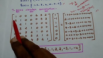 DSP - Problems in Linear Convolution and Circular convolution - DSP in Tamil - DTSP