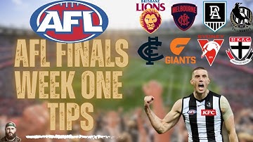 AFL Finals Week One: Tips and Predictions